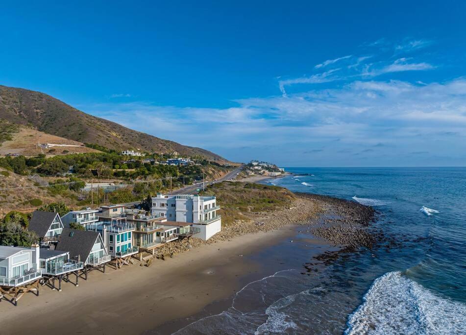 Malibu Beach House Getaway On Private Beach Villa Exterior photo