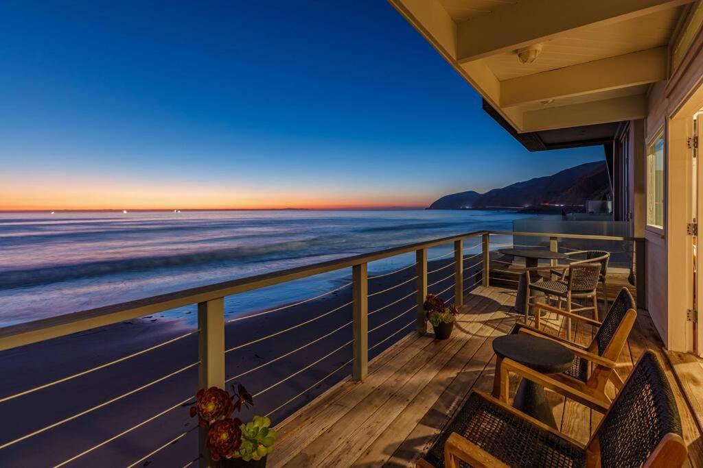 Malibu Beach House Getaway On Private Beach Villa Exterior photo