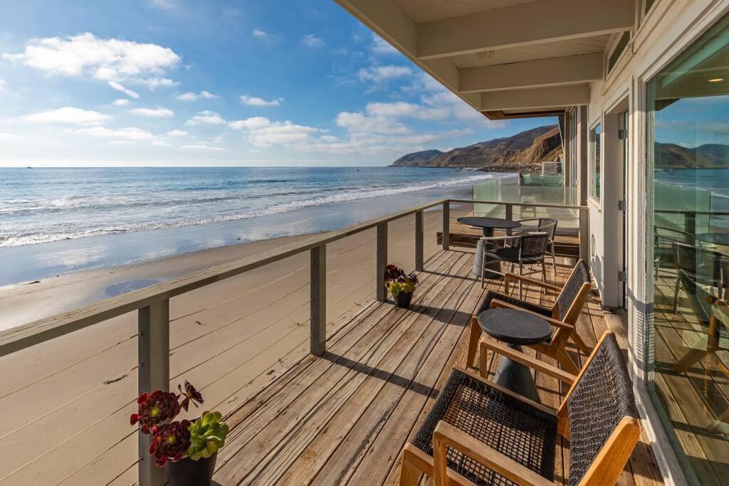 Malibu Beach House Getaway On Private Beach Villa Exterior photo